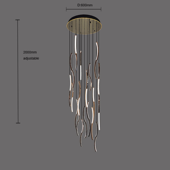 living room chandelier measurements NZ