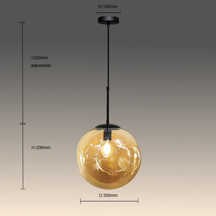 Pendant measurement chart small rooms NZ