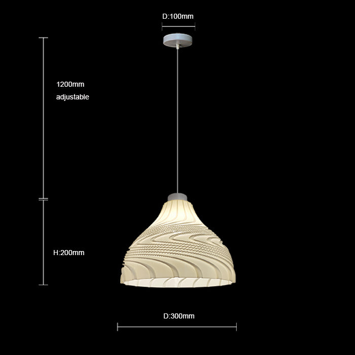 Hanging light size chart entryway NZ