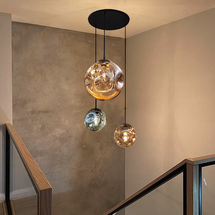 Modern lighting staircase area auckland