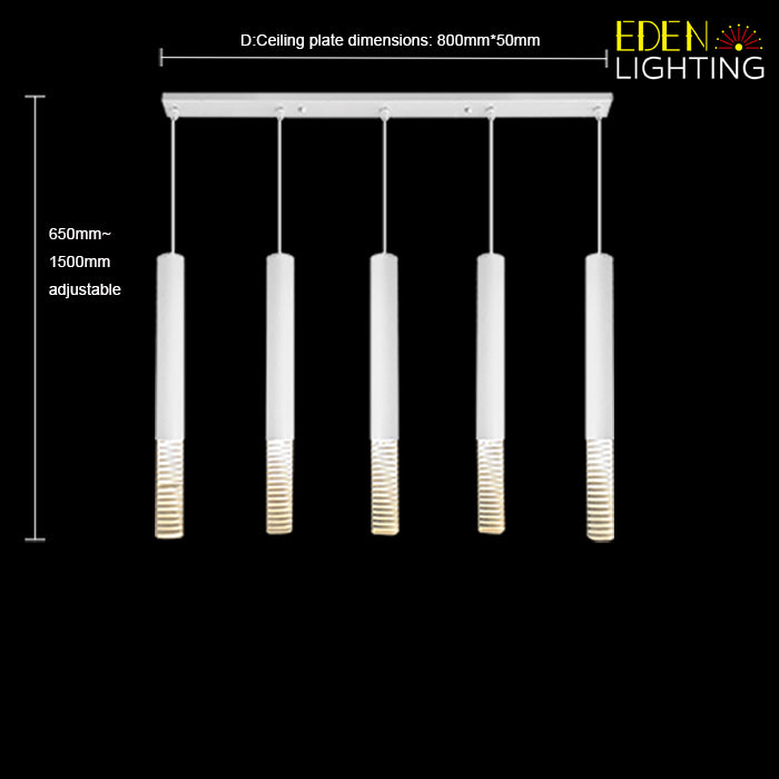 pendant light white color change size NZ