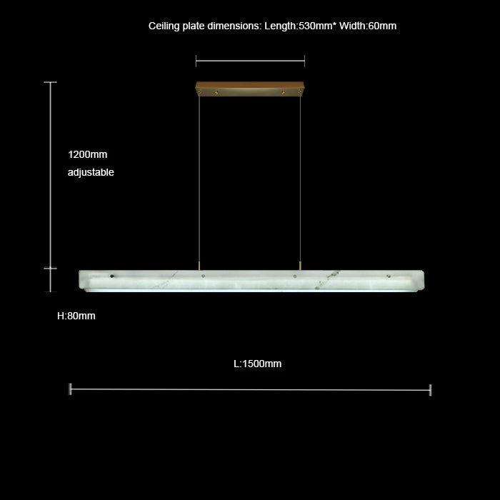 pendant light dimensions NZ