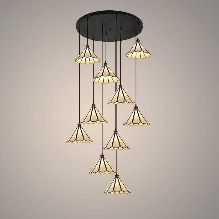 luxury entrance stairwell pendant Auckland