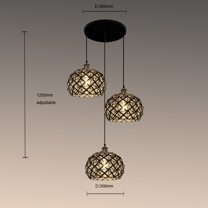 modern stairwell pendant size guide NZ