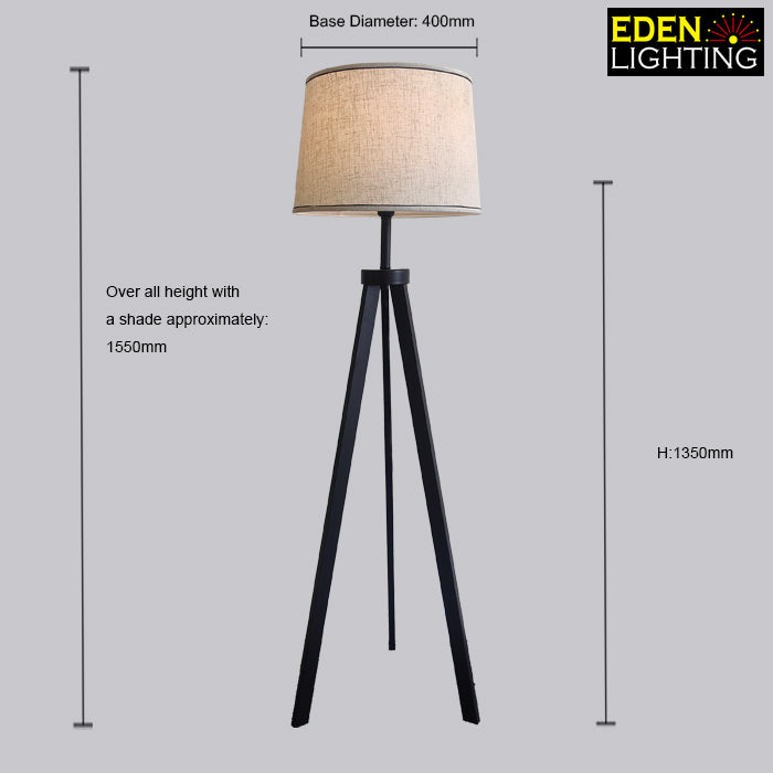 rattan floor lamp for boho style size nz