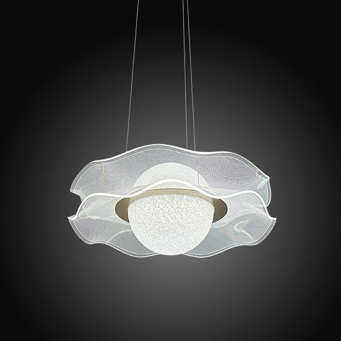 round LED pendant light for modern kitchen Auckland
