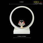 small size white table lamp for bedside auckland
