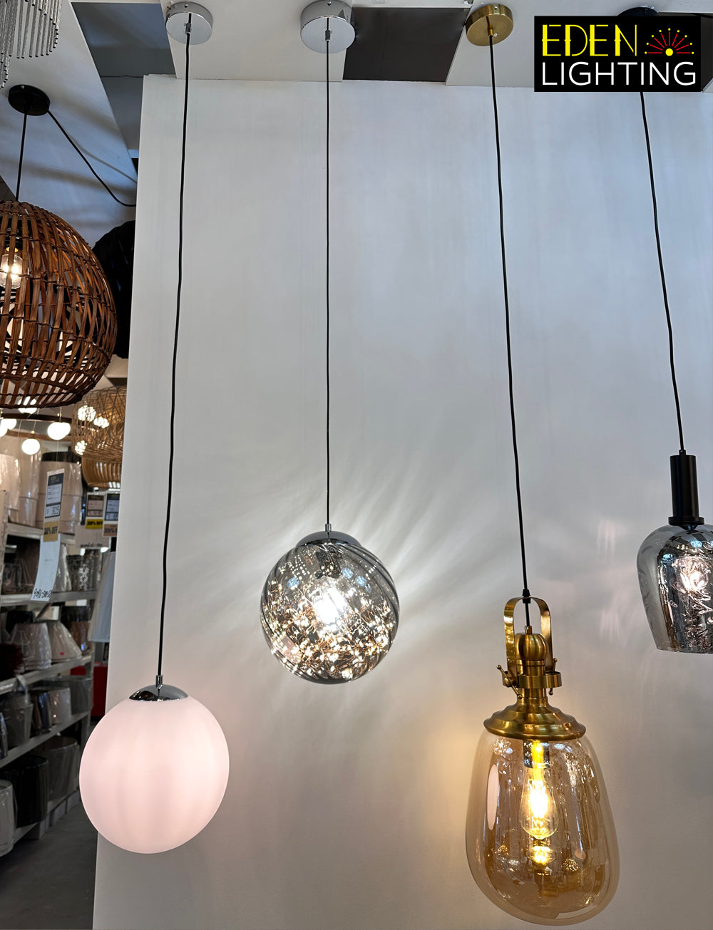 designer pendant light for dining table indoor lighting shop near me NZ