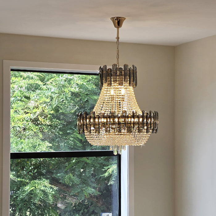 statement crystal feature light for showhome auckland
