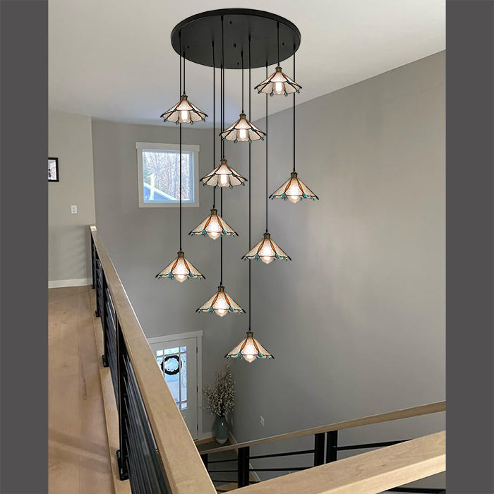 Auckland feature staircase pendant light
