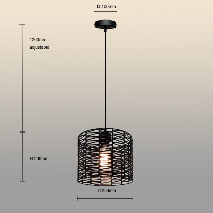 strap pendant lampshade size guide New Zealand