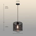 strap pendant lampshade size guide New Zealand