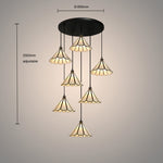 staircase pendant light size chart NZ