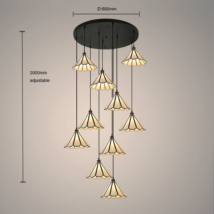 Auckland stairwell chandelier size and gallery