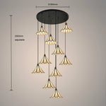 Auckland stairwell chandelier size and gallery