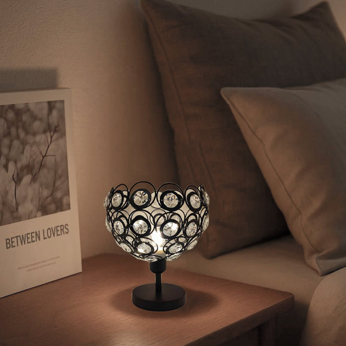 Auckland warm small bedside lamp
