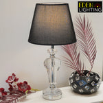 table crystal lamp with dimmer for lounge auckland