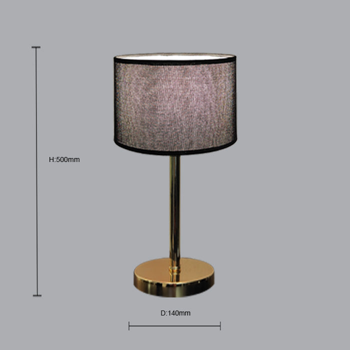 Auckland decorative table lamp measurements