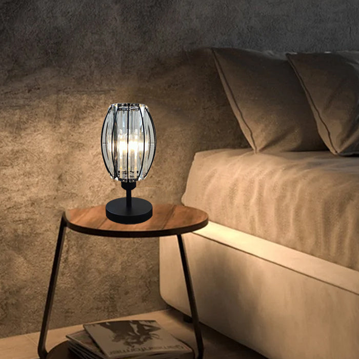 Auckland bedside table lamp with shade