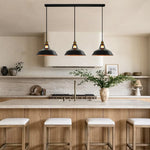 kitchen island light in warm space fixture NZ
