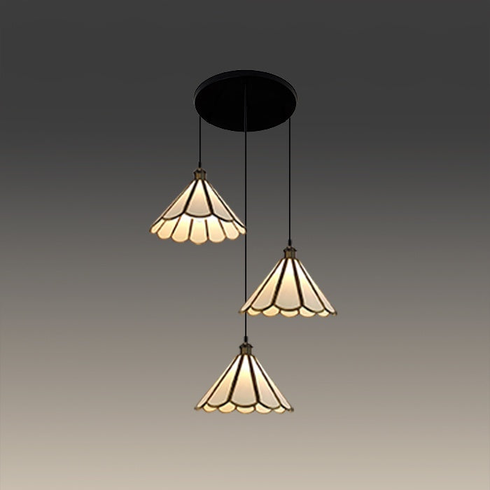 tiffany pendant lights with stained glass shades nz