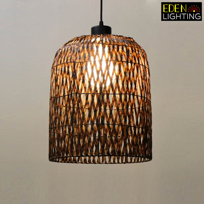 Lamp shade Dark brown Tiger-300mm