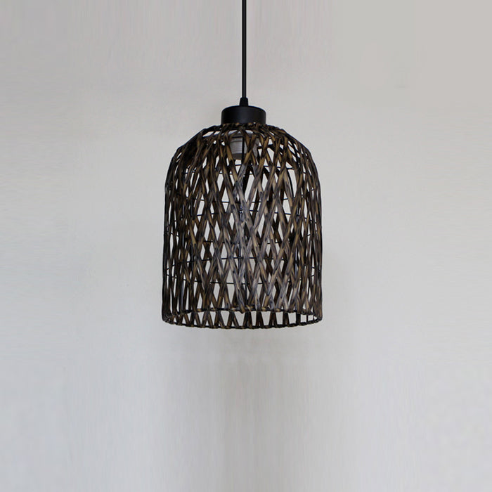 Lamp shade Dark brown Tiger-200mm