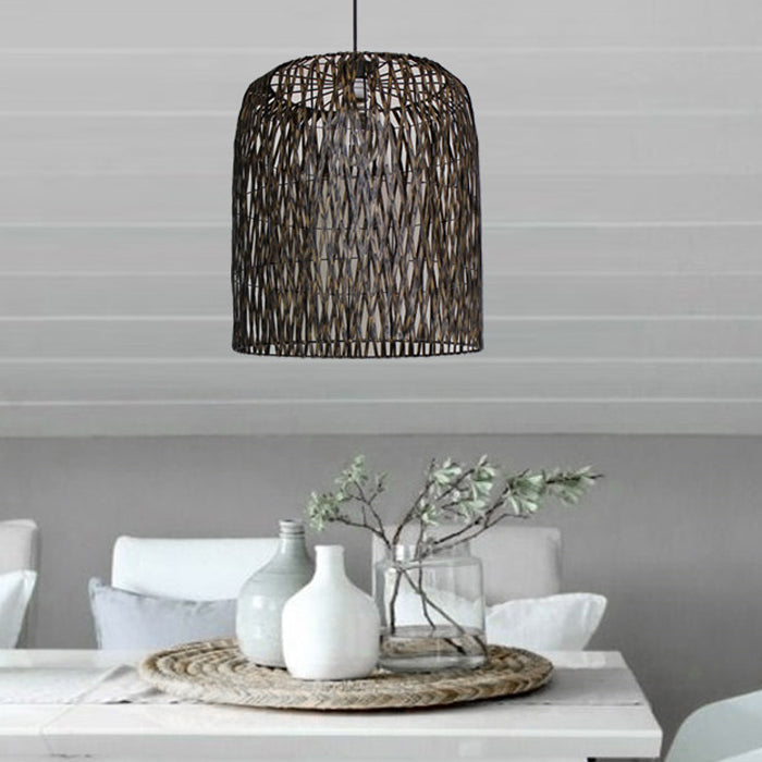 Lamp shade Dark brown Tiger-300mm