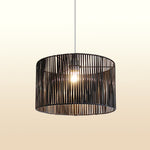 timber log pendant light for cabin interior west auckland