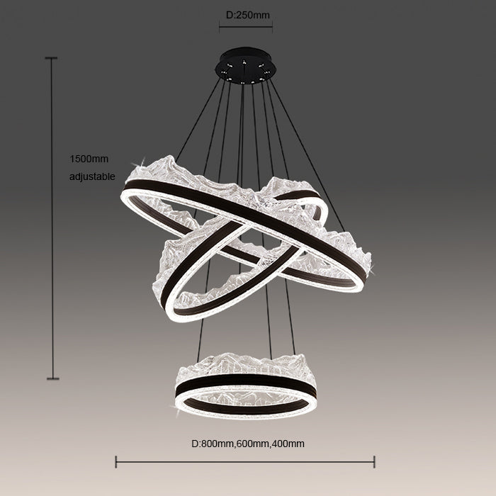unique crystal lighting designs dimensions NZ