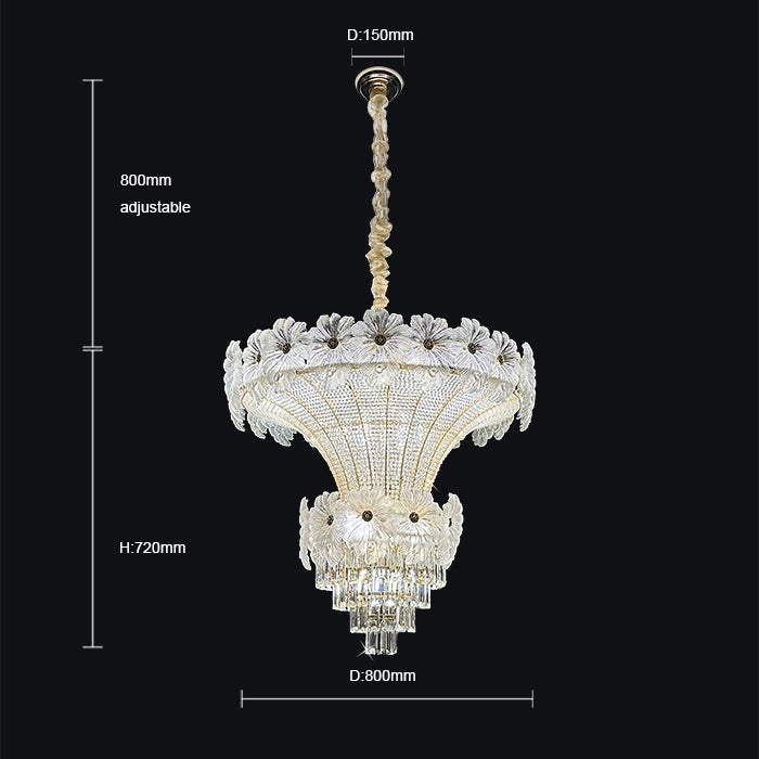 unique crystal pendant lighting designs size NZ