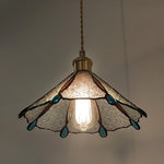 vintage glass pendant light NZ