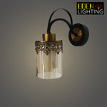 amber glass wall light affordable lighting shop New zealand