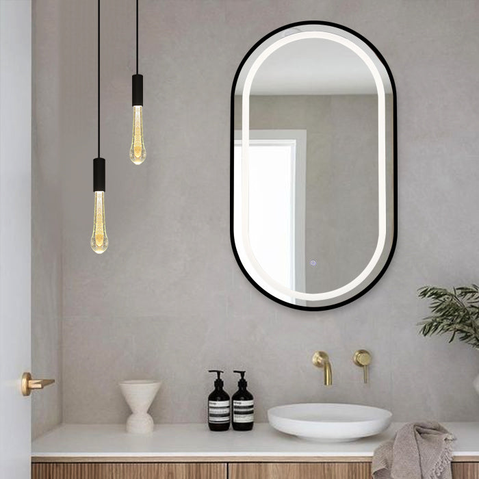 warm LED droplet pendant light for modern bathroom