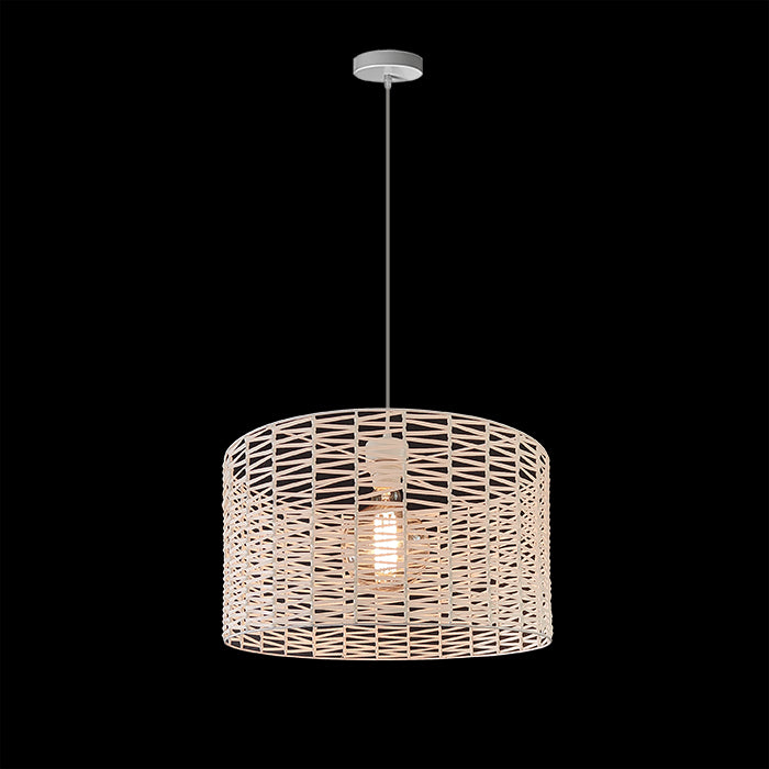white lantern style pendant for patio or covered deck west auckland