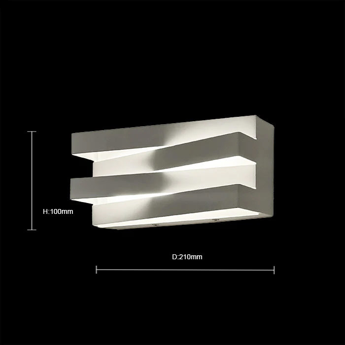 minimalist white wall lamps for apartment Auckland size