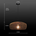 Modern wood pendant size guide NZ