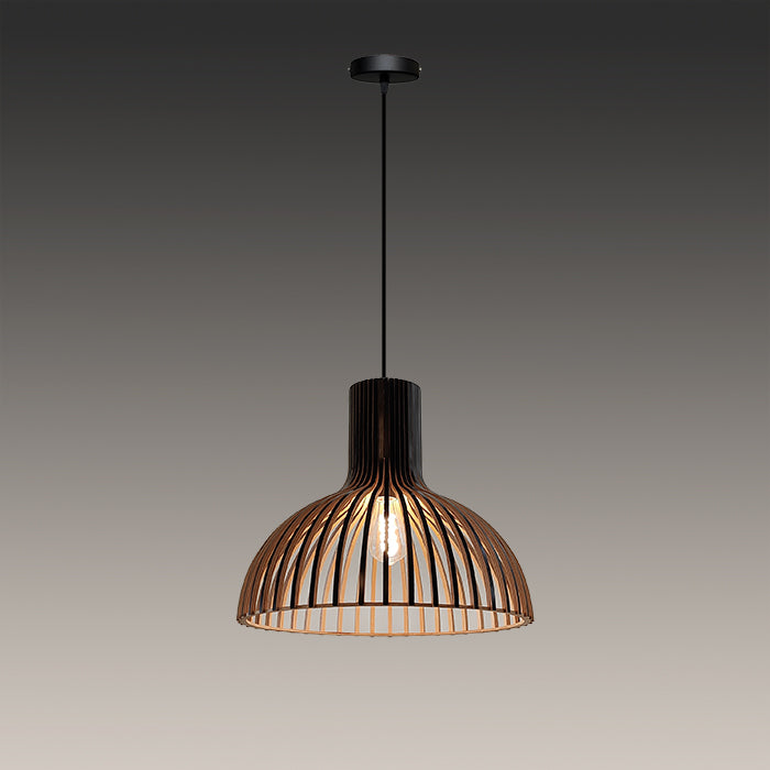 wooden pendant lighting for stairs Auckland