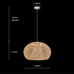 Pendant measurement chart small rooms NZ