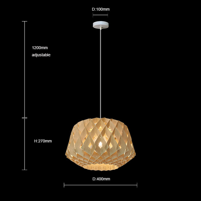 Dining room wooden chandelier chart NZ