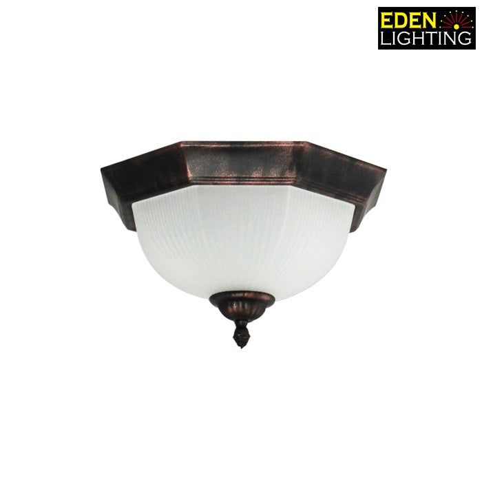 Ceiling light Opel glass Black AT1242/300mm