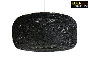 9158-500 Black Idyll lamp shade with pendant