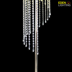 long crystal drops floor lamp (crystals included)