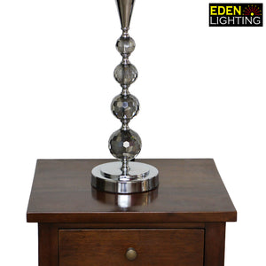 3050-4 Riddle Smoke Crystal table lamp