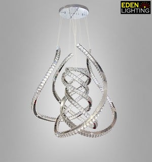7551-L Fire  Crystal chandeliers