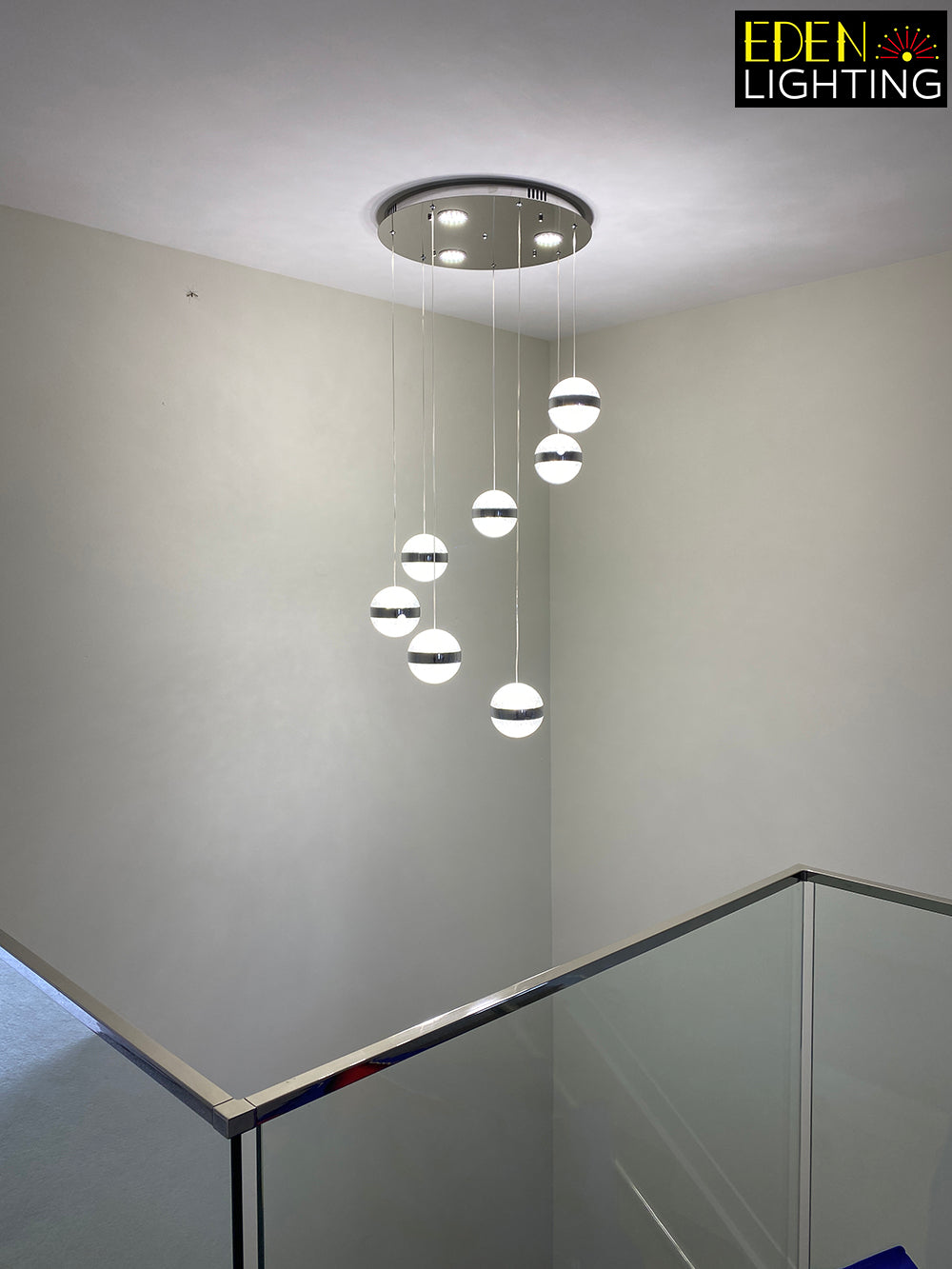 LED Pendant light Chrome 76501-7