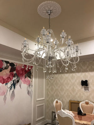 8012-12P Sofia chandelier
