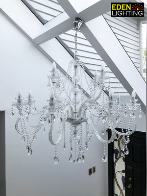 8012-12P Sofia chandelier