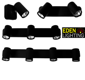 8748-3L Black Edna spotlight