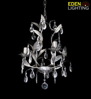 9087-3P Silver Adonis chandelier